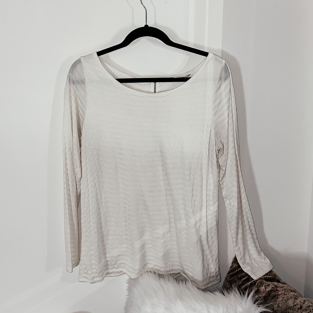 Creamy White Long Sleeve from BR